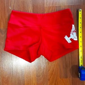 Wodbottom Red Xs shorts crossfit